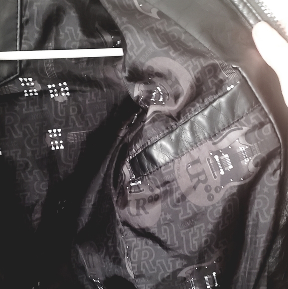 Urban Republic kids Faux Leather Jacket. Sz 6 - Picture 7 of 8